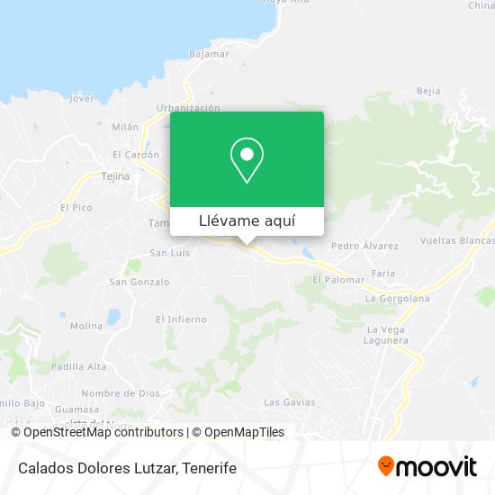 Mapa Calados Dolores Lutzar
