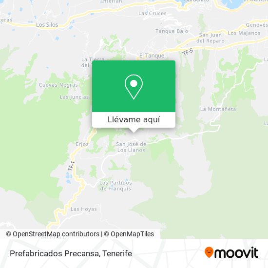 Mapa Prefabricados Precansa