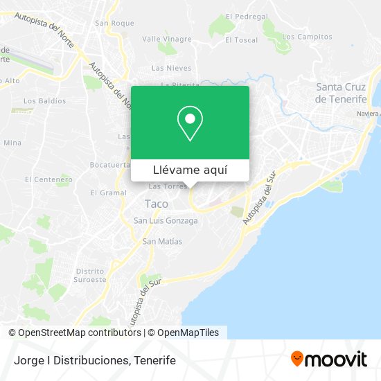 Mapa Jorge I Distribuciones