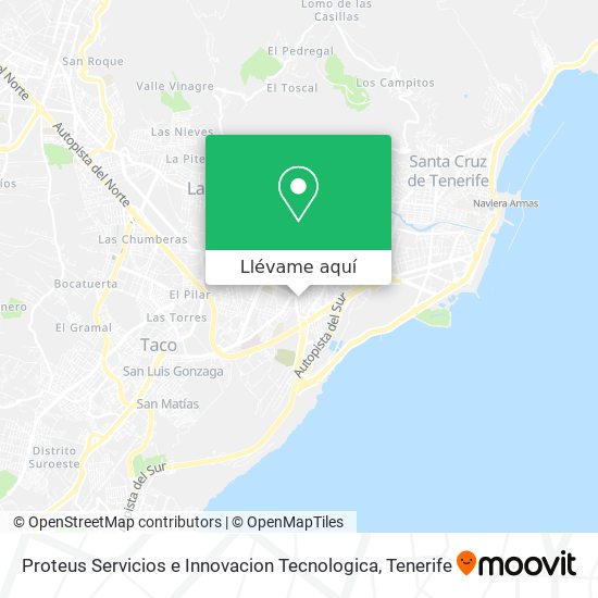 Mapa Proteus Servicios e Innovacion Tecnologica