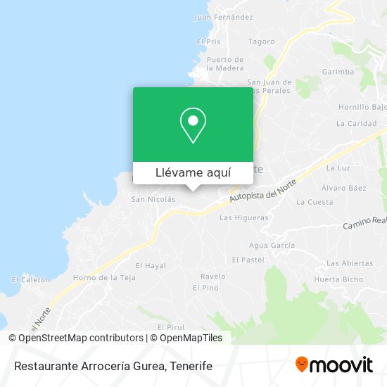 Mapa Restaurante Arrocería Gurea