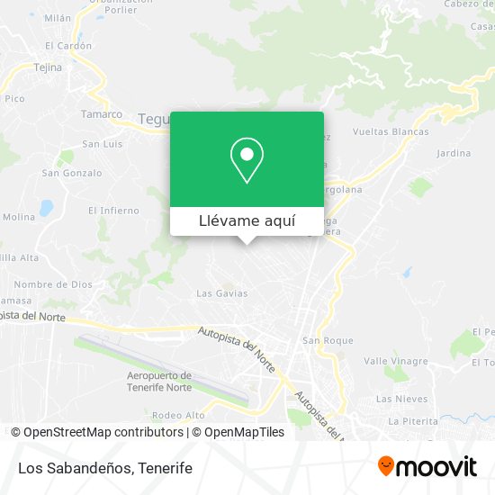 Mapa Los Sabandeños