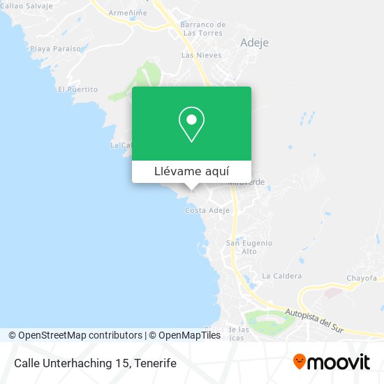 Mapa Calle Unterhaching 15