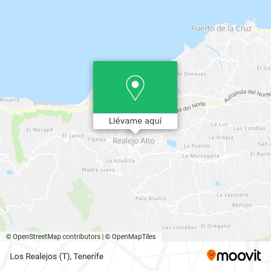 Mapa Los Realejos (T)