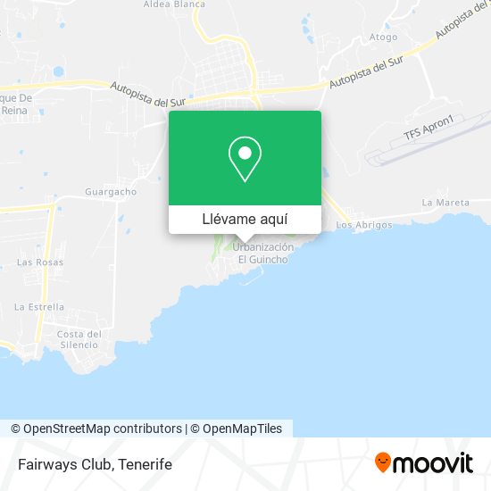 Mapa Fairways Club