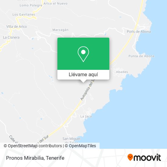 Mapa Pronos Mirabilia