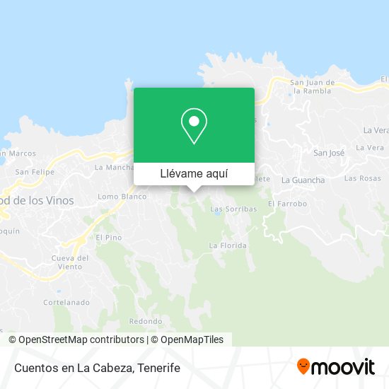 Mapa Cuentos en La Cabeza