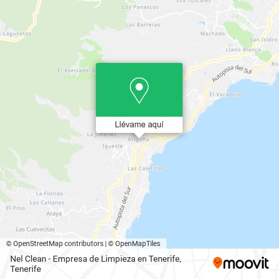 Mapa Nel Clean - Empresa de Limpieza en Tenerife