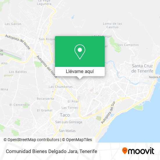 Mapa Comunidad Bienes Delgado Jara