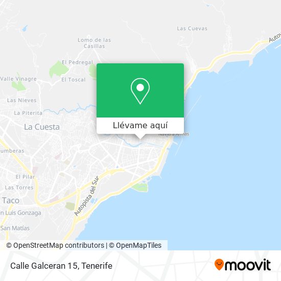 Mapa Calle Galceran 15