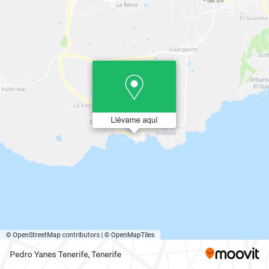 Mapa Pedro Yanes Tenerife