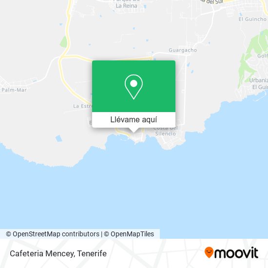 Mapa Cafeteria Mencey