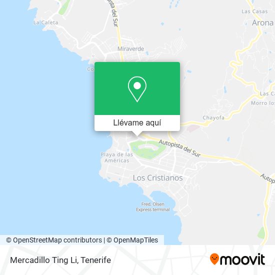 Mapa Mercadillo Ting Li