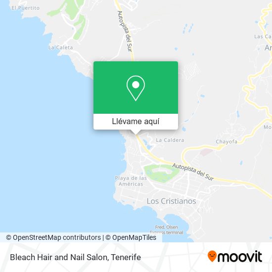 Mapa Bleach Hair and Nail Salon
