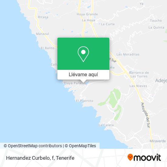 Mapa Hernandez Curbelo, f