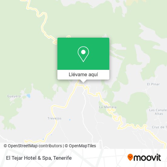 Mapa El Tejar Hotel & Spa