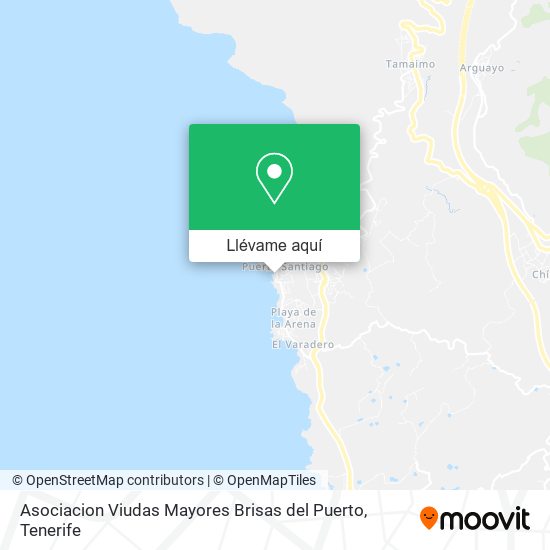 Mapa Asociacion Viudas Mayores Brisas del Puerto