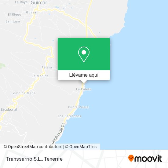Mapa Transsarrio S.L.