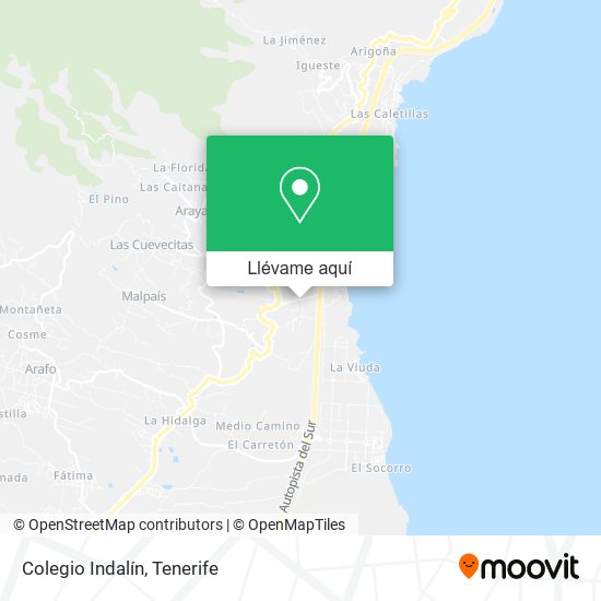 Mapa Colegio Indalín