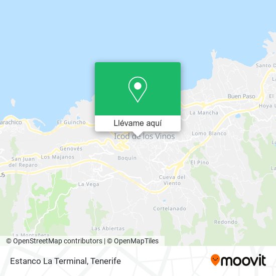 Mapa Estanco La Terminal