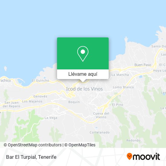 Mapa Bar El Turpial