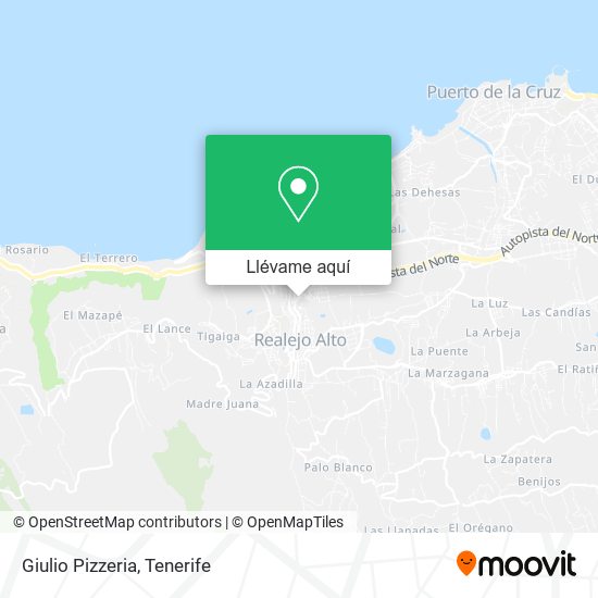 Mapa Giulio Pizzeria