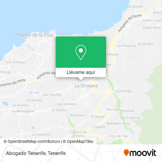 Mapa Abogado Tenerife