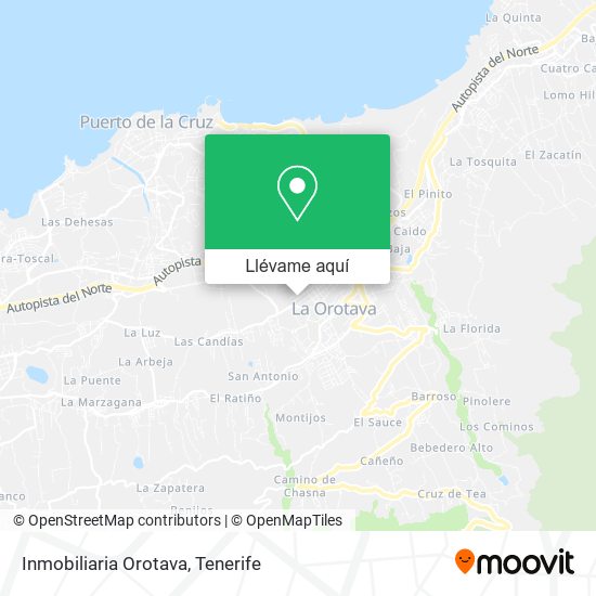 Mapa Inmobiliaria Orotava
