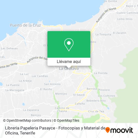 Mapa Libreria Papeleria Pasayce - Fotocopias y Material de Oficina