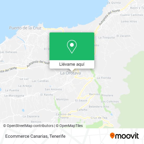 Mapa Ecommerce Canarias