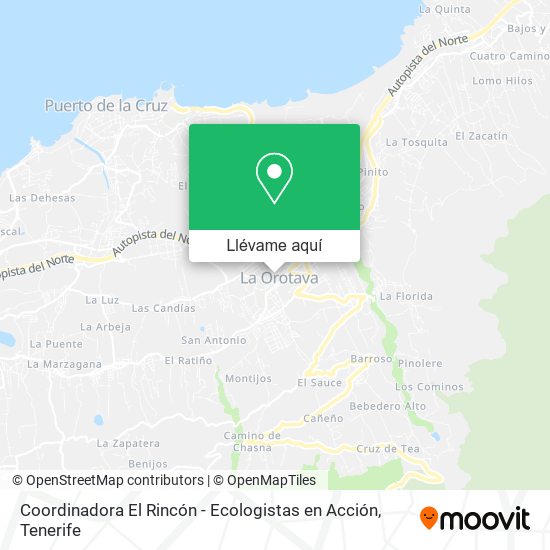 Mapa Coordinadora El Rincón - Ecologistas en Acción