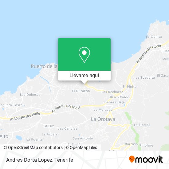 Mapa Andres Dorta Lopez