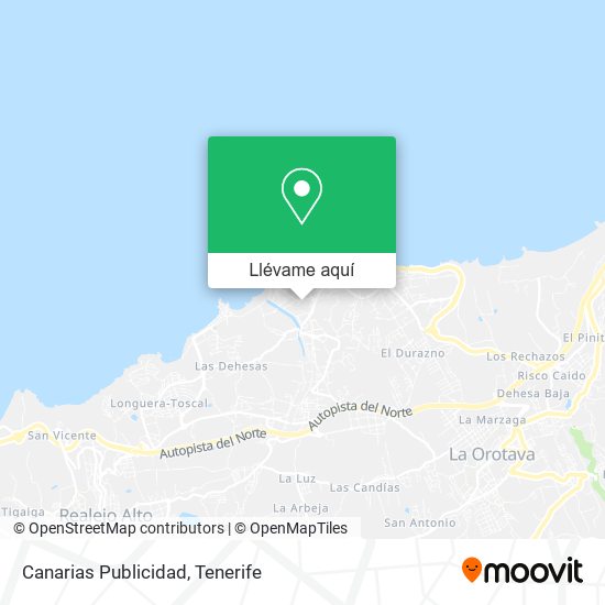 Mapa Canarias Publicidad