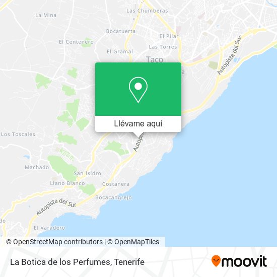 Mapa La Botica de los Perfumes