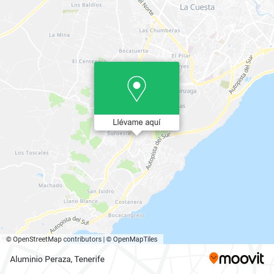 Mapa Aluminio Peraza