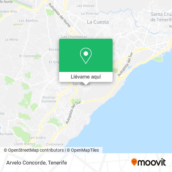 Mapa Arvelo Concorde