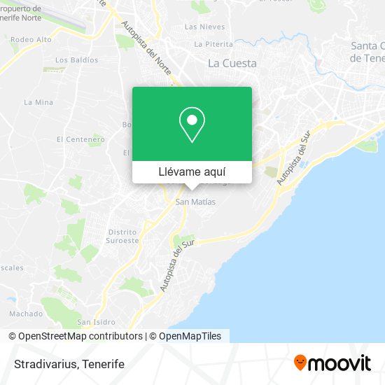 Mapa Stradivarius