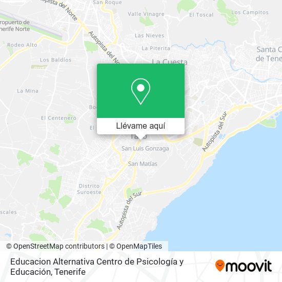 Mapa Educacion Alternativa Centro de Psicología y Educación