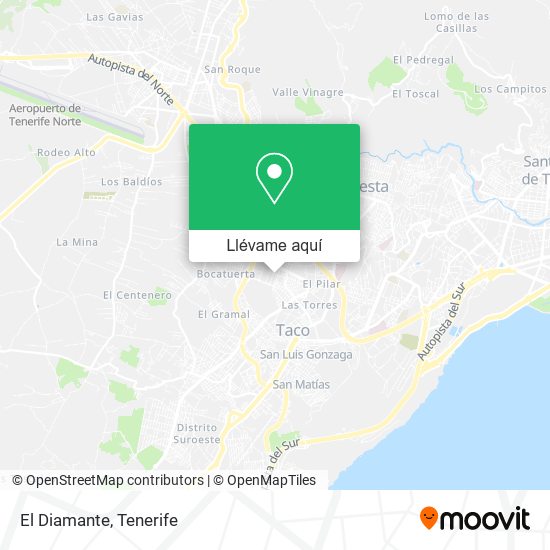 Mapa El Diamante