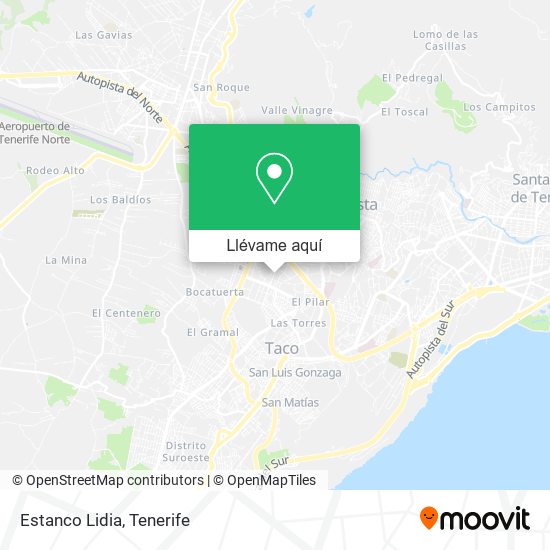 Mapa Estanco Lidia