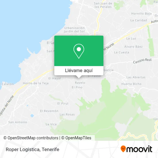 Mapa Roper Logistica