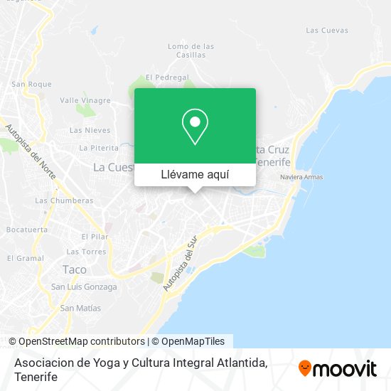 Mapa Asociacion de Yoga y Cultura Integral Atlantida