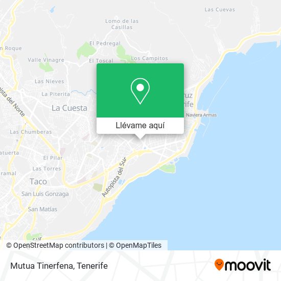 Mapa Mutua Tinerfena