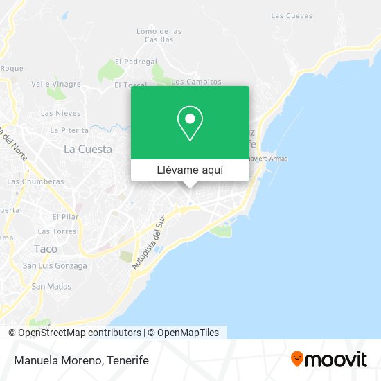Mapa Manuela Moreno
