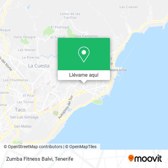 Mapa Zumba Fitness Balvi