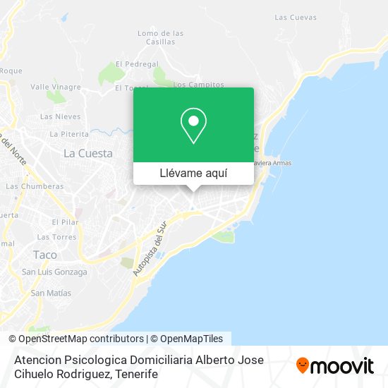 Mapa Atencion Psicologica Domiciliaria Alberto Jose Cihuelo Rodriguez