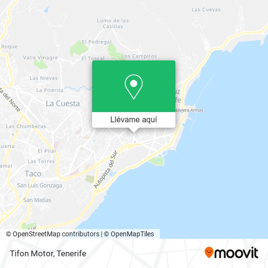Mapa Tifon Motor