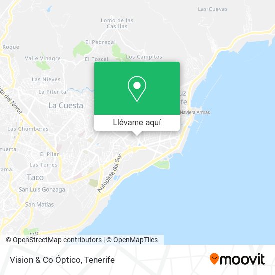 Mapa Vision & Co Óptico