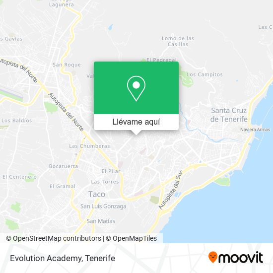 Mapa Evolution Academy