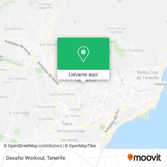 Mapa Desafío Workout